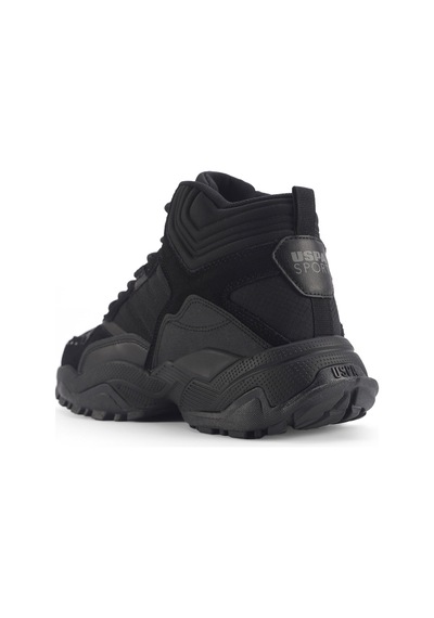 U.s. Polo Assn. Yota Hı 4pr Siyah Erkek High Sneaker 000000000101886754 Siyah-sıyah Siyah