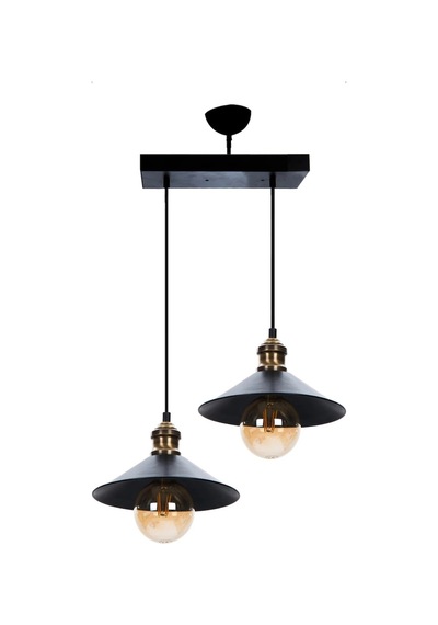 Mylights Retro Rustik Ikili Sarkıt Avize Vintage Avize