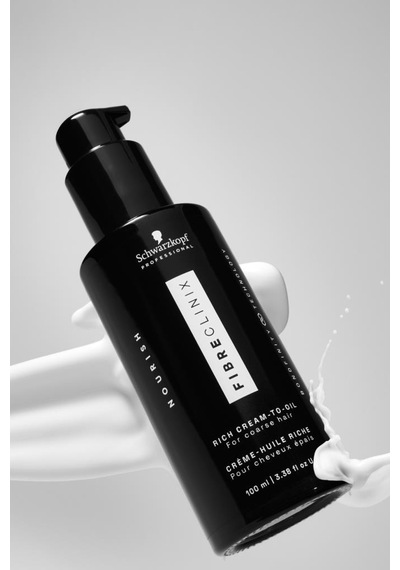 Fibre Clinix Kalın Telli Saçlar İçin Onarım Yağı 100ml Rich Cream-to-oil