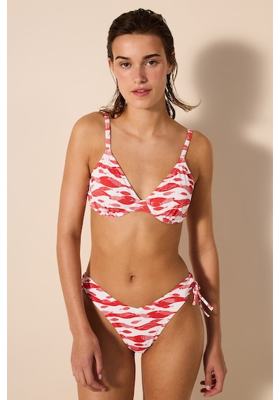 Penti Marine Fish Balenli Dokulu Çok Renkli Bikini Üstü Plv0m1bw24ıy-mıx