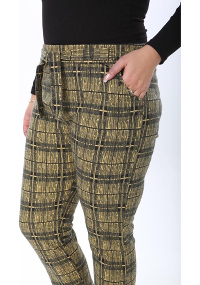 Sea Queen Kadın Büyük Beden Yüksek Bel Kuşaklı Desenli Kaşkorse Pantolon Yesil Ekoseli - 691783498 Yesil Ekoseli Sea Queen Kadın Büyük Beden Yüksek Bel Kuşaklı Desenli Kaşkorse Pantolon Yesil Ekoseli - 691783498 Yesil Ekoseli