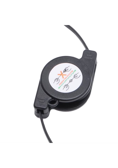 Alfais 6021 Usb To Type C Erkek Şarj Ve Veri Aktarım Kablosu Makaralı 75cm