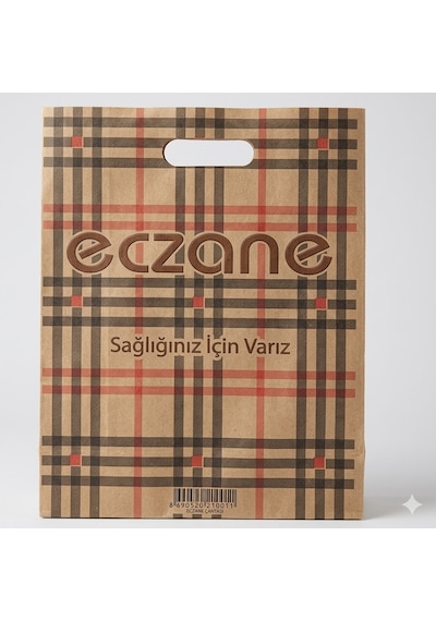Yankı İtriyat Eczane Bez Çanta El Geçme Karma 30x37 Cm 250 Adet