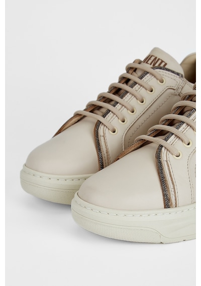 Valmenti Kadın Bej Hakiki Deri Sneakers & Spor Ayakkabı 775 1732 Bn Ayk Sk23/24 Bej