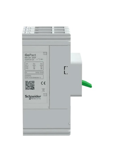 Schneider Electric Gopact Mccb G20F3A125 125A 36Ka Ayar Sahalı Şalter (200F, 3P3D)