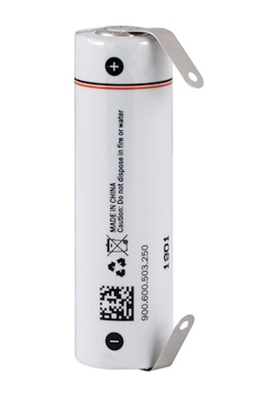 1.2 V Aa Ni-Cd 1000 Mah Şarjlı Tıraş Makinesi Pili 2 Pinli