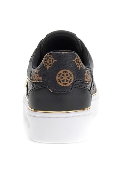 Guess Kadın Britz Kabartma Desenli Metalik Detaylı Sneaker - Siyah 4221490