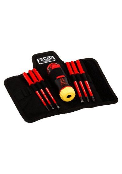 Bahco 808062 Cırcırlı Tornavida Seti 6 Parça 1000v Vde