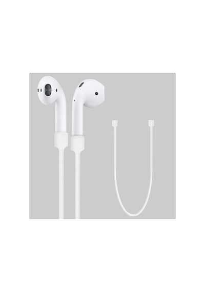 Manyetik Airpods Kaybolmaz Askı İpi Yumuşak Silikon, Güçlü Mıknatıs, Evrensel Uyum Beyaz Diğer