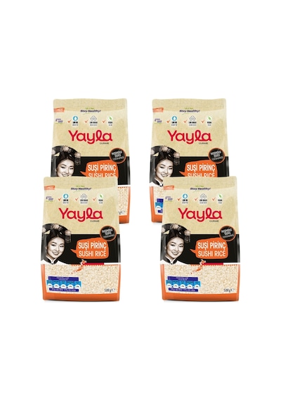 Yayla Gurme Sushi Pirinç 500 Gr X 4 Adet