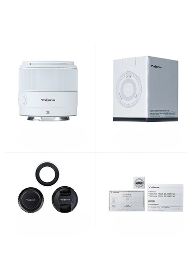 Yongnuo 35mm F1.8s Da Dsm Wl Aps-c Otofokus Wireless Lens, Beyaz Sony E