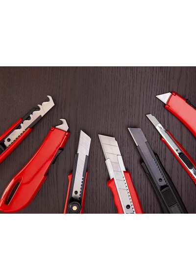 Maket Bıçağı Yedeği 18 Mm 0.5 Mm Kalınlık 10 Adet