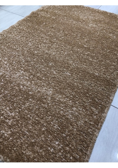 Saray Halı Gizem 125X180 El Örgüsü Düz Renk Açık Kahve Halı !