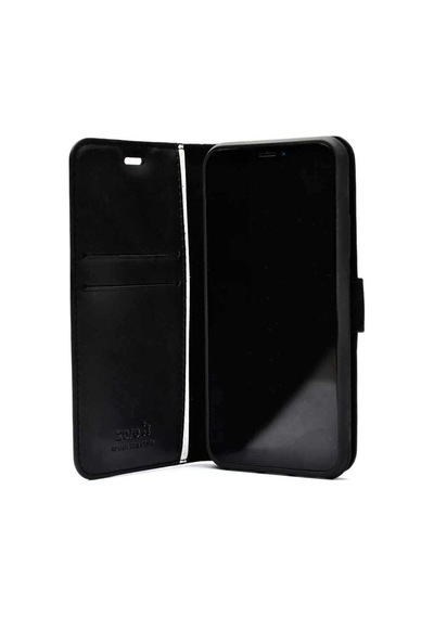 Reeder S19 Max Pro Kılıf Nvth Kar Deluxe Kapaklı Kılıf - Siyah Siyah