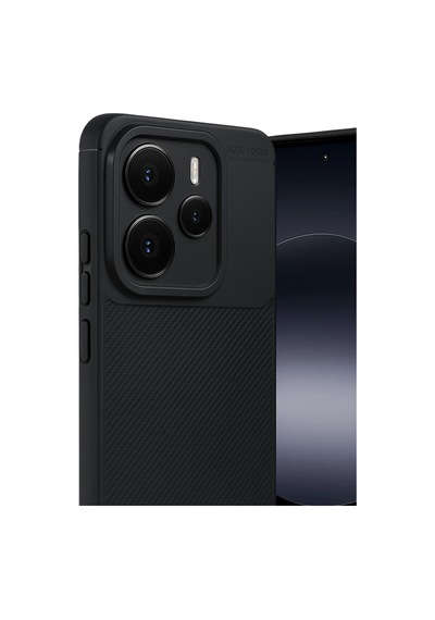 Uryport Xiaomi Note 14 5g Auto Focus Karbon Kapak - Siyah