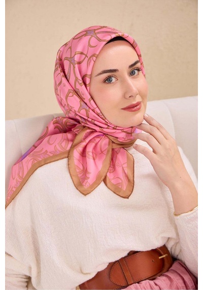 Silk Home Twill İpek Eşarp 11509-08 Pembe