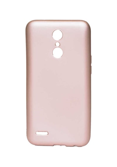 LG Uyumlu K8 2017 Kılıf Zore Premier Silikon Kapak Rose Gold