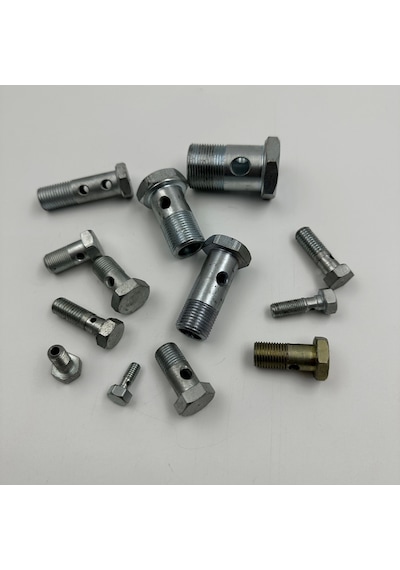 Delikli Mazot Civatası Orta M6x1