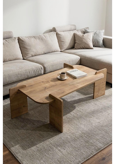 Masif Ahşap Renkli Modern Orta Sehpa Doğal Dokulu Şık Tasarım Salon Oturma Odası Safir Meşe Masif Ahşap Renkli Modern Orta Sehpa Doğal Dokulu Şık Tasarım Salon Oturma Odası Safir Meşe
