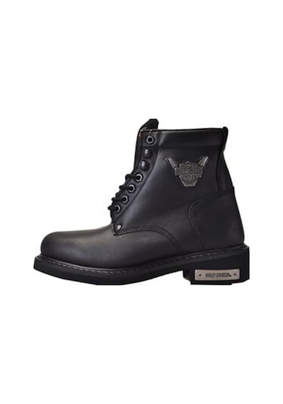 Harley Davidson HARLEY DAVIDSON GIBSON YAĞLI DERİ BOT Siyah