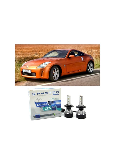 Nissan 350z Uzun Far Ampulü H7 Access Yeni Seri Beyaz 2003-2009