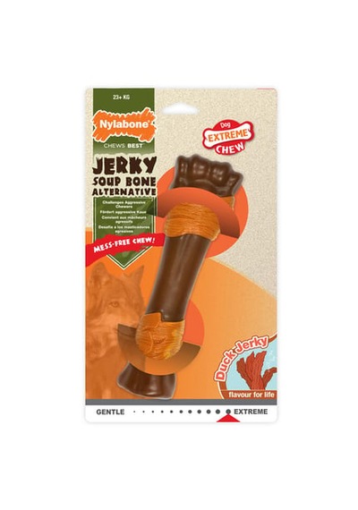 Nylabone Ördek Aromalı Kauçuk Sert İlik Kemiği Köpek Oyuncağı 19,5 Cm Xl
