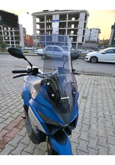 Motocam Volta Revolt Rsx7 Ön Cam 2022-2026 Model 75cm Füme Renkli 4mm