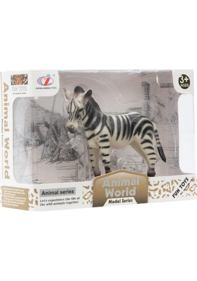 Kutulu Model Figür Hayvan Zebra