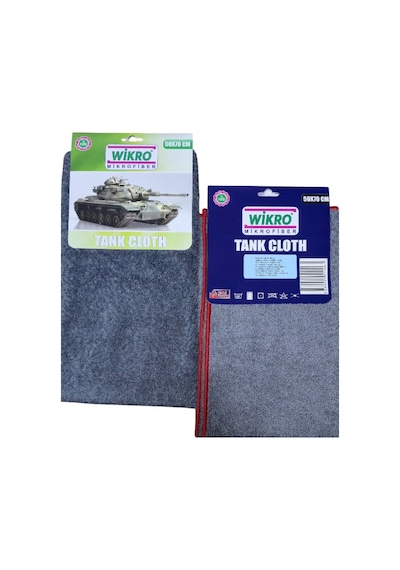 Wık Tank Havlu Bez Overloklu 50x70 Çok Renkli