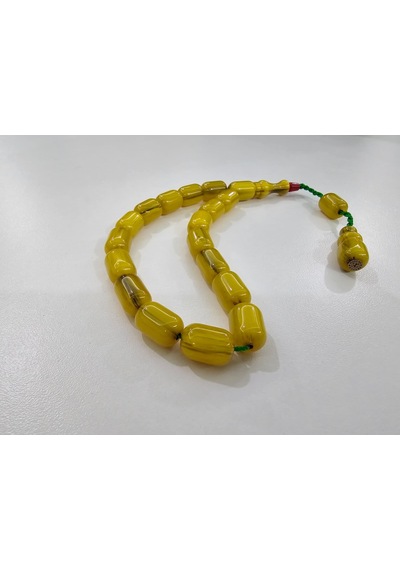 Zeyzun Usta İmzalı Bilek Boy Efe Maskot Sıkma Kehribar Tespih 15 84460665