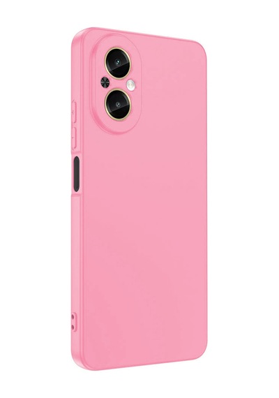 Realme 12 Lite Kılıf Yumuşak Silikon Kamera Korumalı Lansman Pazarplus Kırmızı