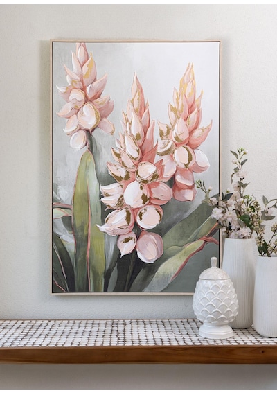 The Mia Floral Kanvas Tablo 80x120 Cm Tbl0087
