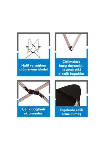 Box&box Alüminyum Katlanabilir Kamp Sandalyesi, Piknik Sandalyesi, Taşıma Çantalı, Kumaş, Siyah Box&box Alüminyum Katlanabilir Kamp Sandalyesi, Piknik Sandalyesi, Taşıma Çantalı, Kumaş, Siyah