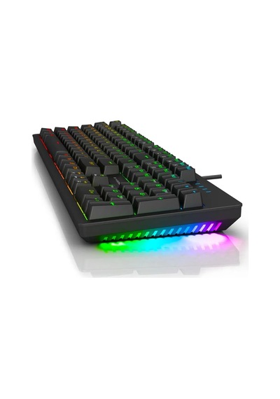 E-Yooso K610 Mavi Switch Yanlar Rainbow Mekanik Klavye
