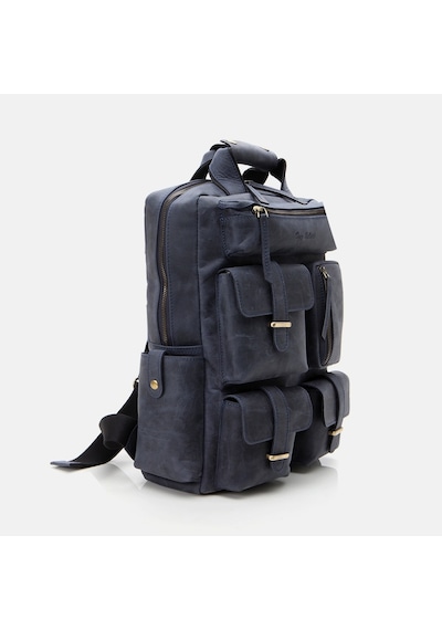 Hotiç Hakiki Deri Lacivert Erkek Sırt Çantası 04cah302490a680 Lacivert-navy Lacivert