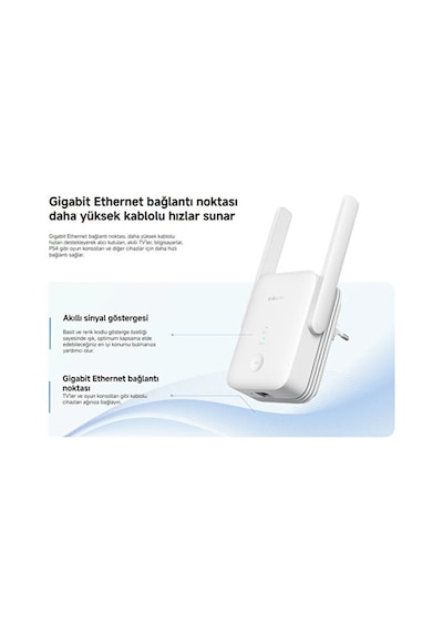 Xiaomi Wi-Fi Range Extender AX1500 Menzil Genişletici