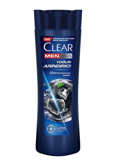 Clear Men Kepeğe Karşı Etkili Şampuan Yoğun Arındırıcı Kömür İle 350 Ml - 8 Adet Tarı