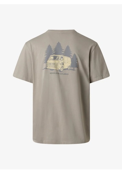 The North Face Nf0a8gqn-rhı M Van Life Relaxed Short Slevve Erkek T-shirt Gri