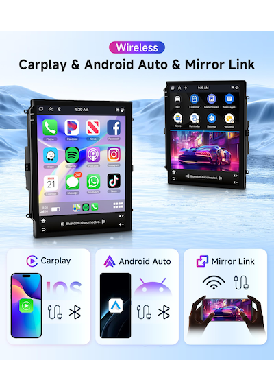 Germistone Osm-47 4gb Ram 64gb Hafıza 9.7 İnches Soğutma Fanlı Tesla Ekran Carplay-android Auto +kamera 9.7''