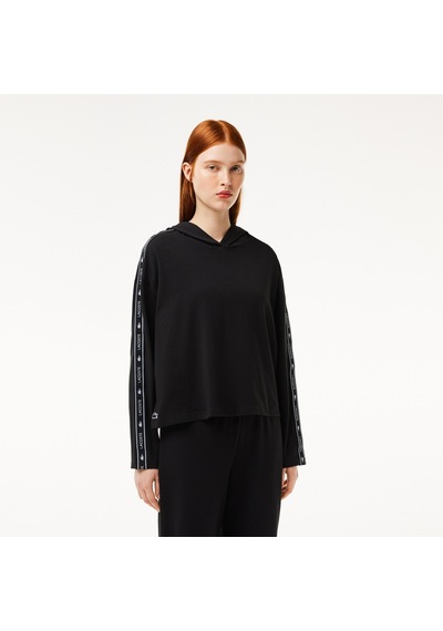 Lacoste Kadın Sweatshırt Sf1473-00-031 Siyah