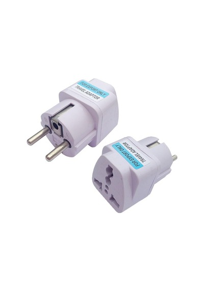 Primex Px-amc1 Universal Priz Dönüştürücü, Amerikan Priz Ve İngiliz Priz Türk Çevirici Adaptör, Us/uk To Eu Türk Fiş Adaptörü Seyahat Tipi Çevirici