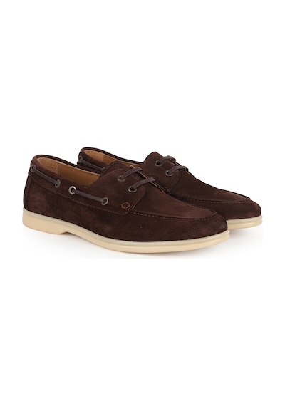 Libero Erkek Casual Ayakkabı Hakiki Süet Deri Tekne Ayakkabısı Bağcıklı Loafer Esnek Termo Taban L6035 Kahve Libero Erkek Casual Ayakkabı Hakiki Süet Deri Tekne Ayakkabısı Bağcıklı Loafer Esnek Termo Taban L6035 Kahve