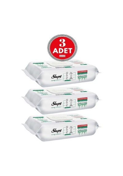 Sleepy Easy Clean Beyaz Sabun Katkılı Yüzey Temizlik Havlusu 3x100 Tekli