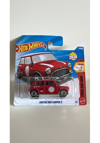 Hot Wheels Austin Mini Cooper S Kırmızı