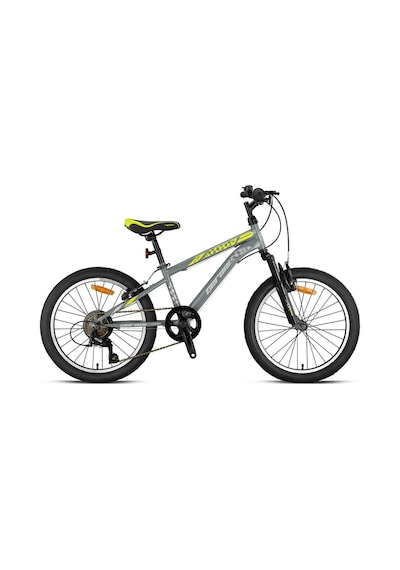 Geroni Mars - 20" Mtb - 10' - 7 Vites - V.b - Nardo Gri-gri/neon Sarı Gri-neonsarı