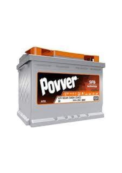 12V 60 Ah Povver Akü (Mutlu Akü) / 541501239