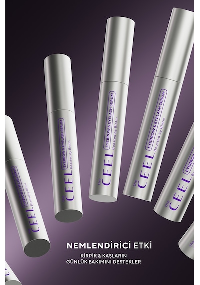 The Ceel Kaş & Kirpik Bakım Serumu Peptit Kompleks, Arginine,Castor Oil, Biotin 6 ML