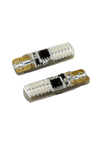 Space Led Ampul T10-12smd Çakarlı Mavi 2'li Set 12v / Laam630-1 Renkli