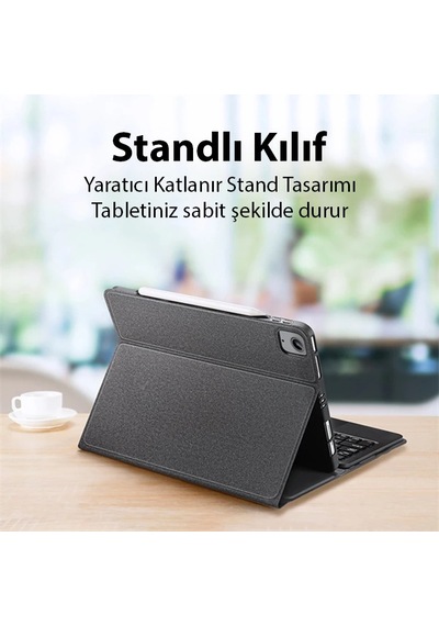 Dux Ducis İpad Air 4 / 5 / İpad Pro 11 2020/2021/2022 Tk Series Kablosuz Bluetooth Klavye Touchpad- 5775 Çok Renkli Dux Ducis İpad Air 4 / 5 / İpad Pro 11 2020/2021/2022 Tk Series Kablosuz Bluetooth Klavye Touchpad- 5775 Çok Renkli