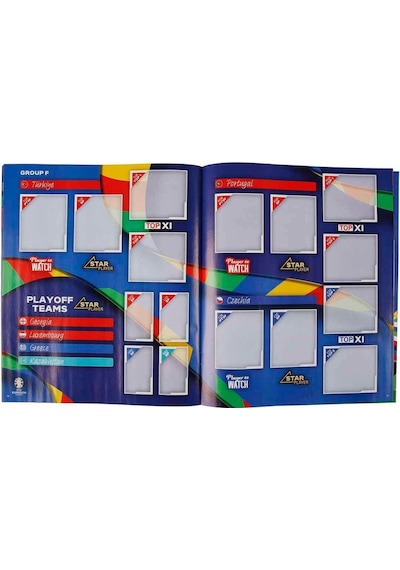 Uefa Euro 2024 Resmi Sticker Albümü 4 Sticker Paketi